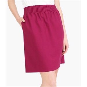 euc jcrew wool sidewalk skirt